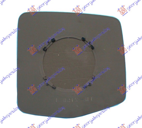 STAKLO RETROVIZORA (ZA MEHANICKI RETROVIZOR SA SAJLOM) (KONVEKSNO) - DESNO