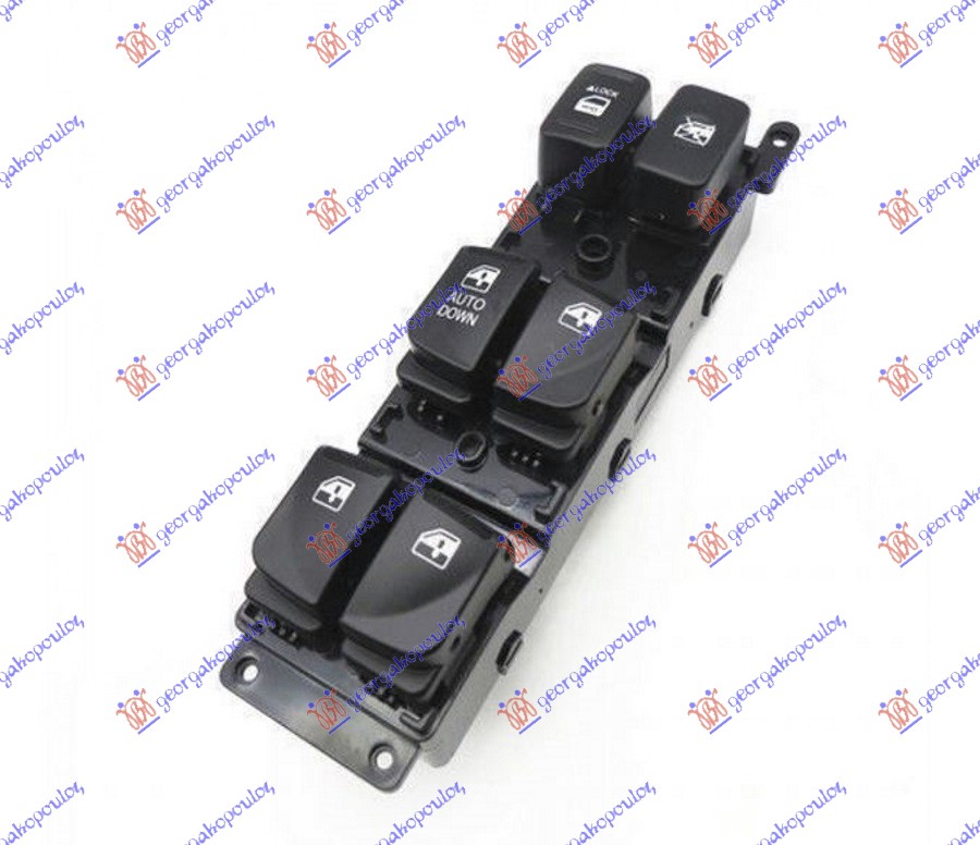PREKIDAC U PREDNJIM VRATIMA (4 TASTERA) (14 PIN) - LEVO