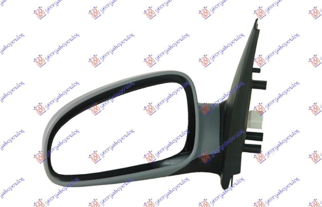 RETROVIZOR ELEKTRICNI SA GREJACEM PM (KONVEKSNO STAKLO) - LEVO