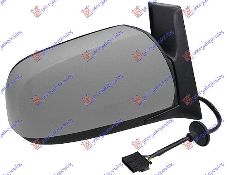RETROVIZOR ELEKTRICNI SA GREJACEM PM (ELEKTRO-SKLOPIV) 08- (A KVALITET) (KONVEKS