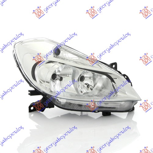 FAR BEZ MAGLENKE HROM (H7/H7) (VALEO) - DESNO