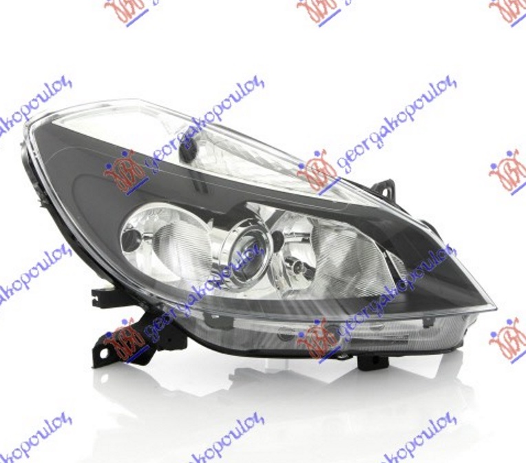 FAR ELEKTRICNI CRNI SA MAGLENKOM (SA REGULATOROM) (H1/H7/H7) (TYC) - DESNO