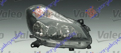 FAR SA MAGLENKOM CRNI (H1/H1/H7) (VALEO) - DESNO