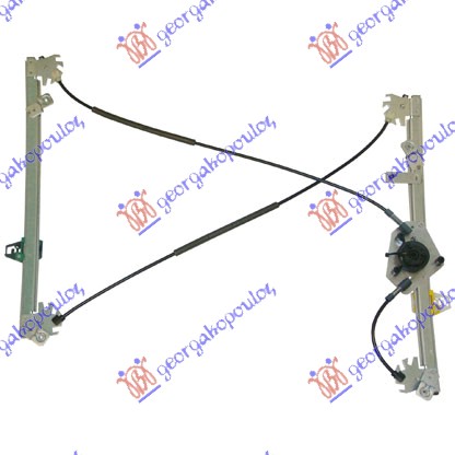 PODIZAC PREDNJEG PROZORA ELEKTRICNI (BEZ MOTORA) 3 VRATA - LEVO