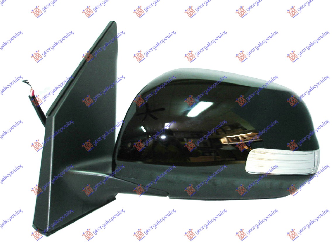 RETROVIZOR ELEKTRICNI SA GREJACEM PM (MIGAVAC) (A KVALITET) (KONVEKSNO STAKLO) - LEVO