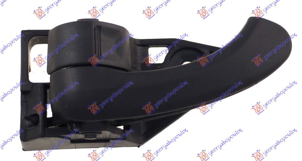 KVAKA PREDNJIH/ZADNJIH VRATA UNUTRASNJA CRNA -08 - LEVO