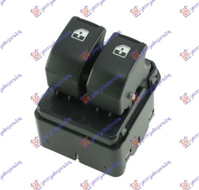 PREKIDAC U PREDNJIM VRATIMA (2 TASTERA) (6 PIN) - LEVO