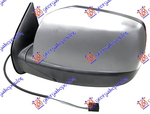 RETROVIZOR MEHANICKI HROM (RAVNO STAKLO) - LEVO