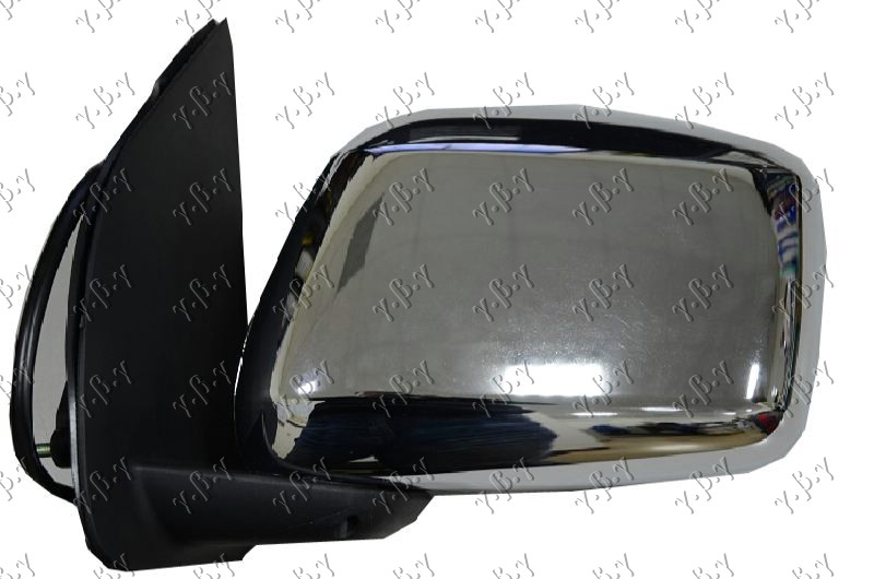 RETROVIZOR MEHANICKI HROM (KONVEKSNO STAKLO) - LEVO