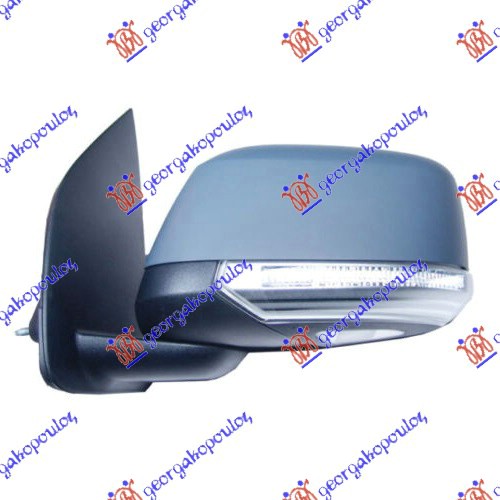 RETROVIZOR ELEKTRICNI SA GREJACEM PM (ELEKTRO-SKLOPIV) (MIGAVAC) (SVETLO) 08- (A