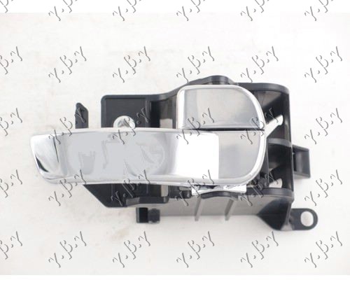 KVAKA VRATA UNUTRASNJA HROM (SA BRAVOM) - DESNO