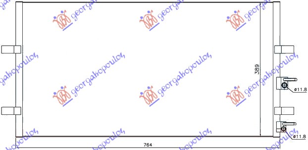 HLADNJAK KLIME BENZIN/DIZEL (722x388) (KOYO)