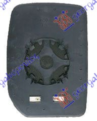 STAKLO RETROVIZORA SA GREJACEM (GORNJI DEO) (KONVEKSNO) - LEVO