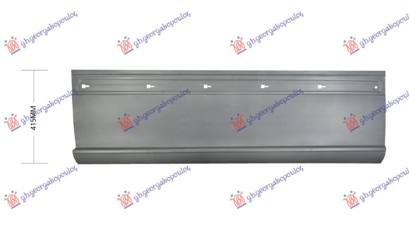 OPLATA KLIZNIH VRATA DONJA (VISINA 415mm) - DESNO