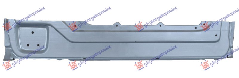 OPLATA KLIZNIH VRATA UNUTRASNJA DONJA (VISINA 200mm) - DESNO