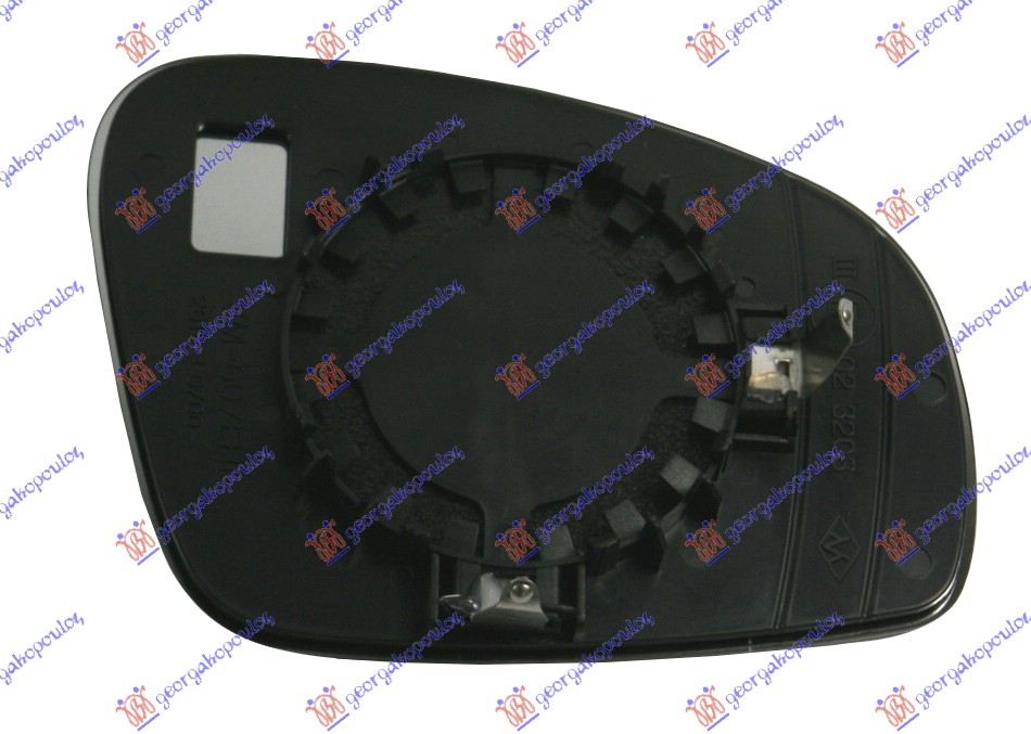 STAKLO RETROVIZORA (ASFERICNO) - LEVO