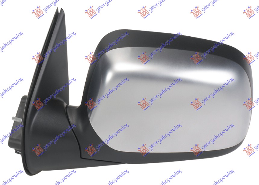 RETROVIZOR ELEKTRICNI HROM - LEVO