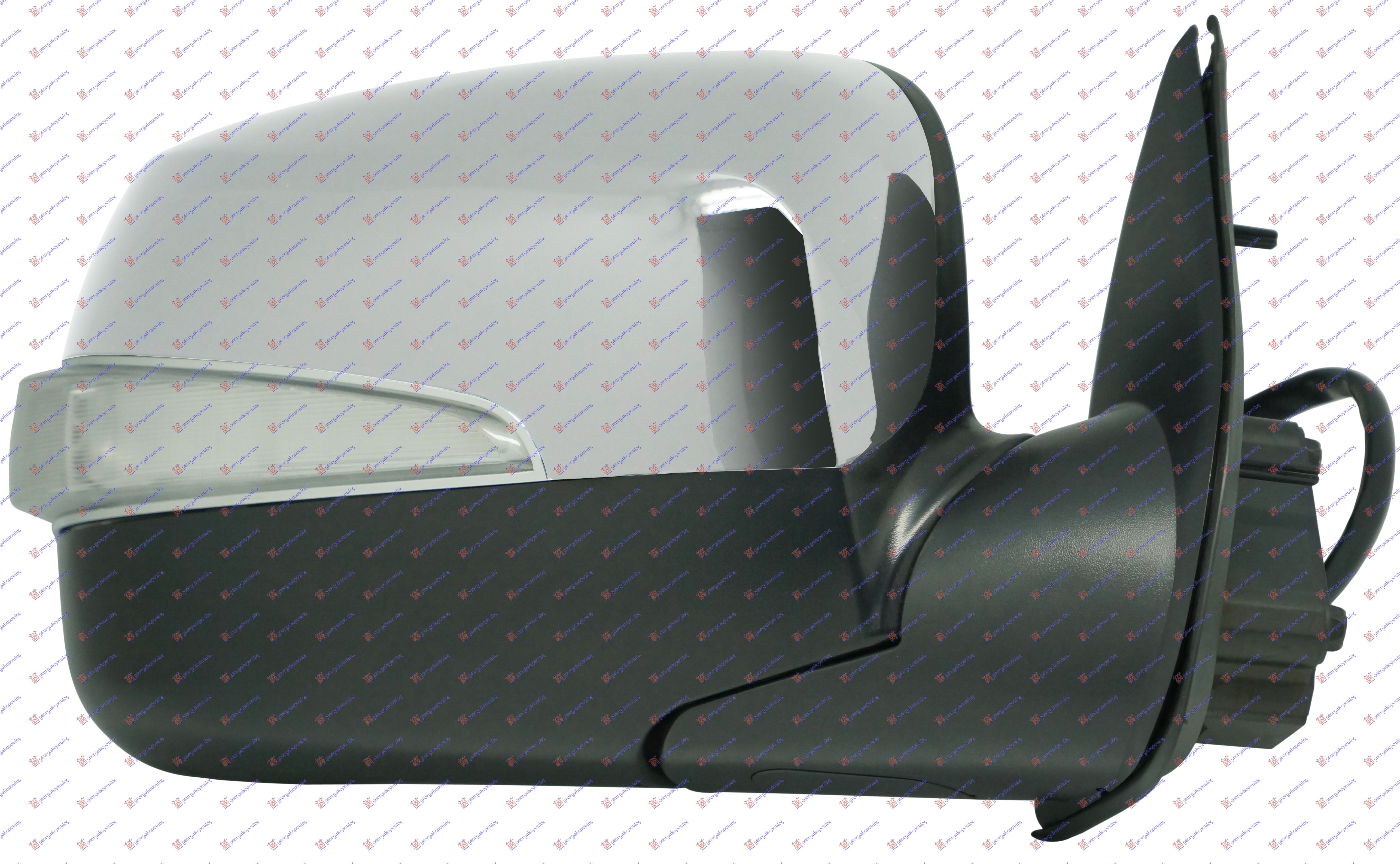 RETROVIZOR ELEKTRICNI HROM (ELEKTRO-SKLOPIV) (MIGAVAC) (A KVALITET) (KONVEKSNO S