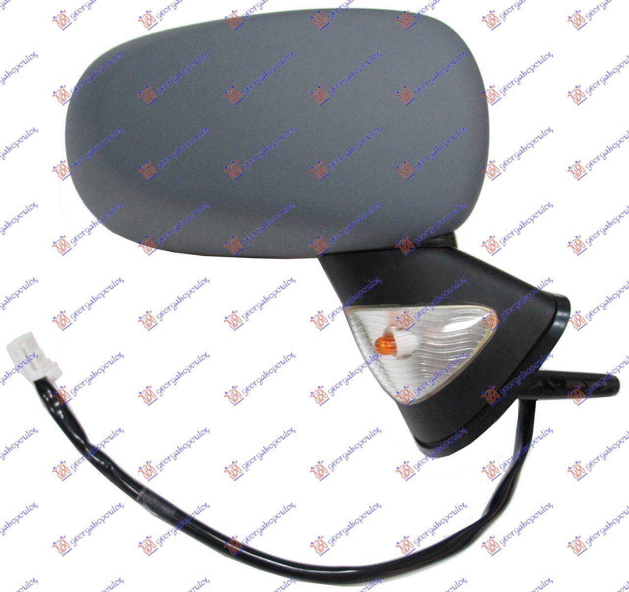 RETROVIZOR MEHANICKI SA SAJLOM (PROVIDAN MIGAVAC) (A KVALITET) (KONVEKSNO STAKLO - DESNO