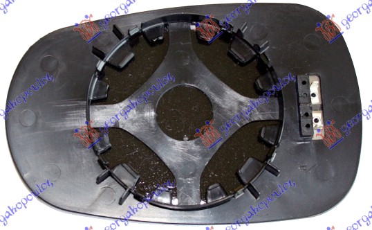 STAKLO RETROVIZORA SA GREJACEM (KONVEKSNO) - DESNO