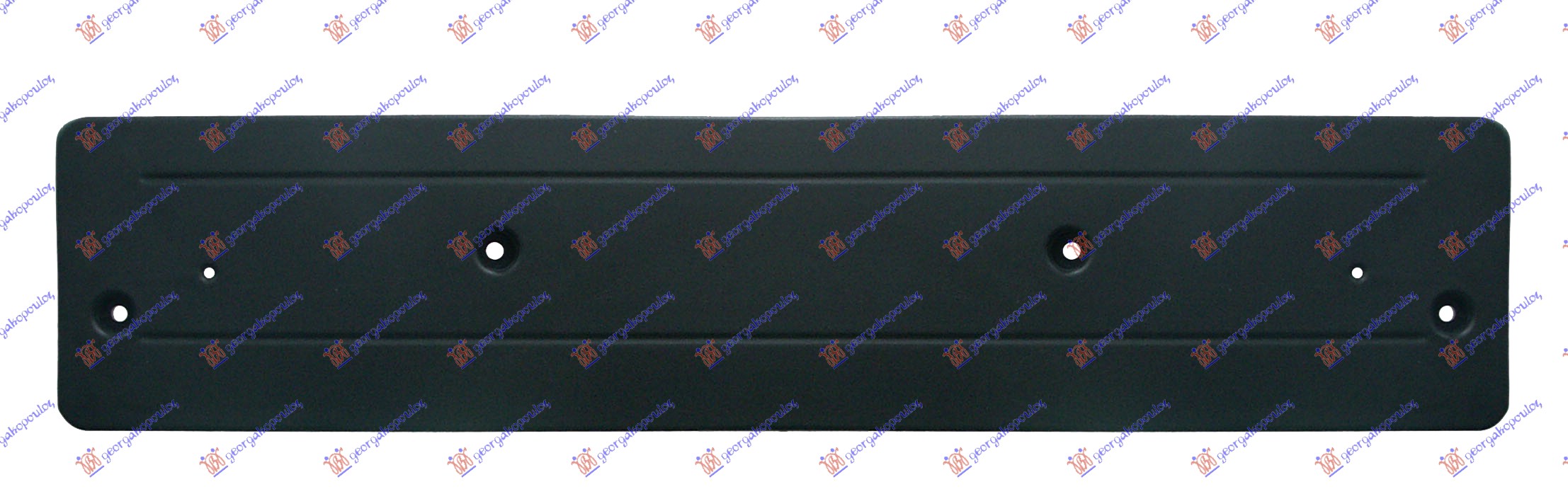 DRZAC PREDNJE TABLICE PLASTICNI -04