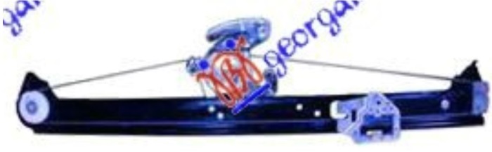 PODIZAC ZADNJEG PROZORA ELEKTRICNI (BEZ MOTORA) (A KVALITET) - LEVO