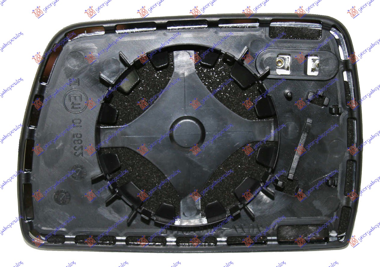 STAKLO RETROVIZORA SA GREJACEM (ASFERICNO) - DESNO