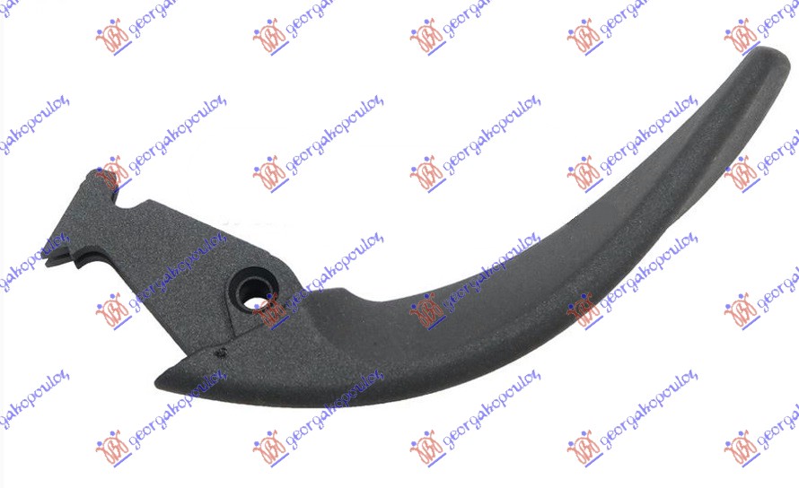 KVAKA PREDNJIH/ZADNJIH VRATA UNUTRASNJA CRNA - LEVO