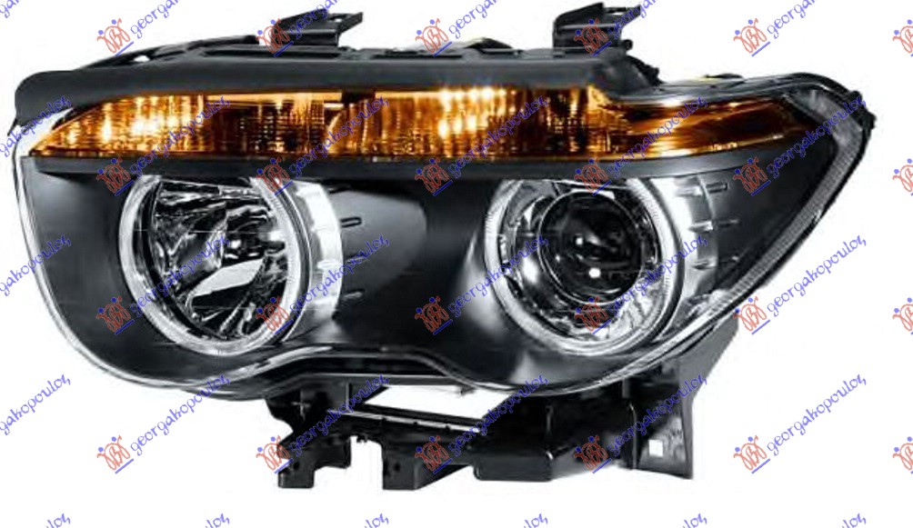 FAR ELEKTRICNI SA MOTOROM (H7/H7) -05 (DEPO) - LEVO