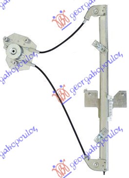 PODIZAC PROZORA ELEKTRICNI (BEZ MOTORA) 3 VRATA - LEVO