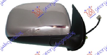 RETROVIZOR ELEKTRICNI HROM (KONVEKSNO STAKLO) - DESNO