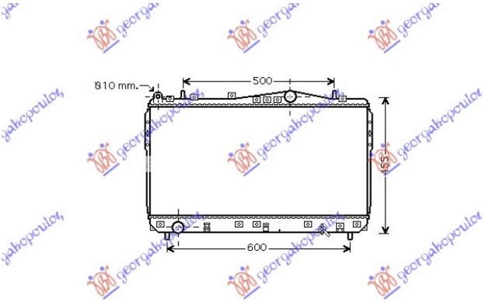 HLADNJAK MOTORA 1.4/1.6/1.8i 16V 2.0 TDCi (70x37) (KOYO)