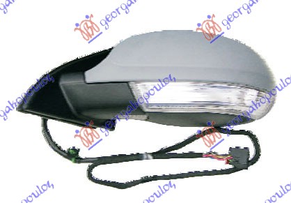 RETROVIZOR ELEKTRICNI SA GREJACEM PM (ELEKTRO-SKLOPIV) (MIGAVAC) (SVETLO) (A KVA - LEVO