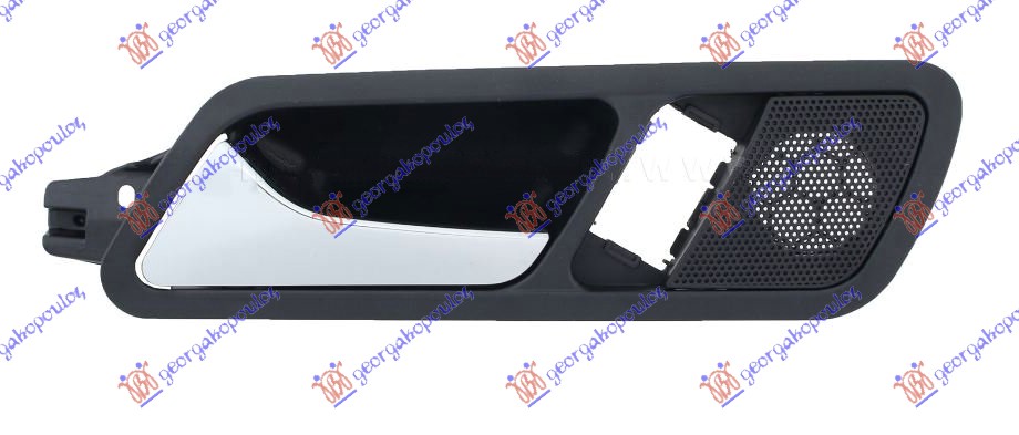 KVAKA ZADNJA UNUTRASNJA HROM/CRNA - LEVO