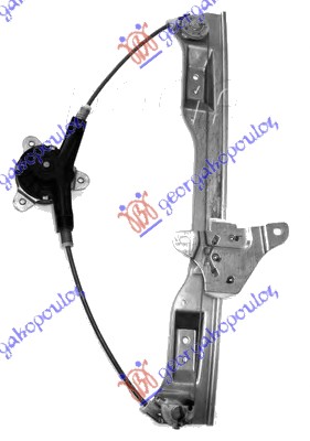 PODIZAC PREDNJEG PROZORA MEHANICKI 5 VRATA - DESNO