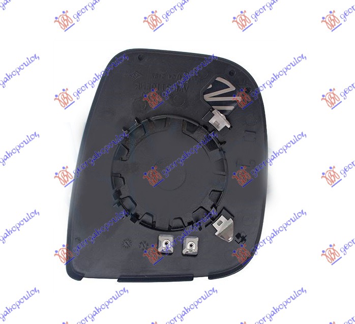 STAKLO RETROVIZORA SA GREJACEM (KONVEKSNO) - LEVO