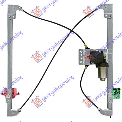 PODIZAC PREDNJEG PROZORA ELEKTRICNI (2 PIN) - DESNO