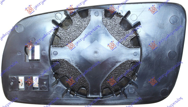 STAKLO RETROVIZORA SA GREJACEM 98-04 (KONVEKSNO) - DESNO