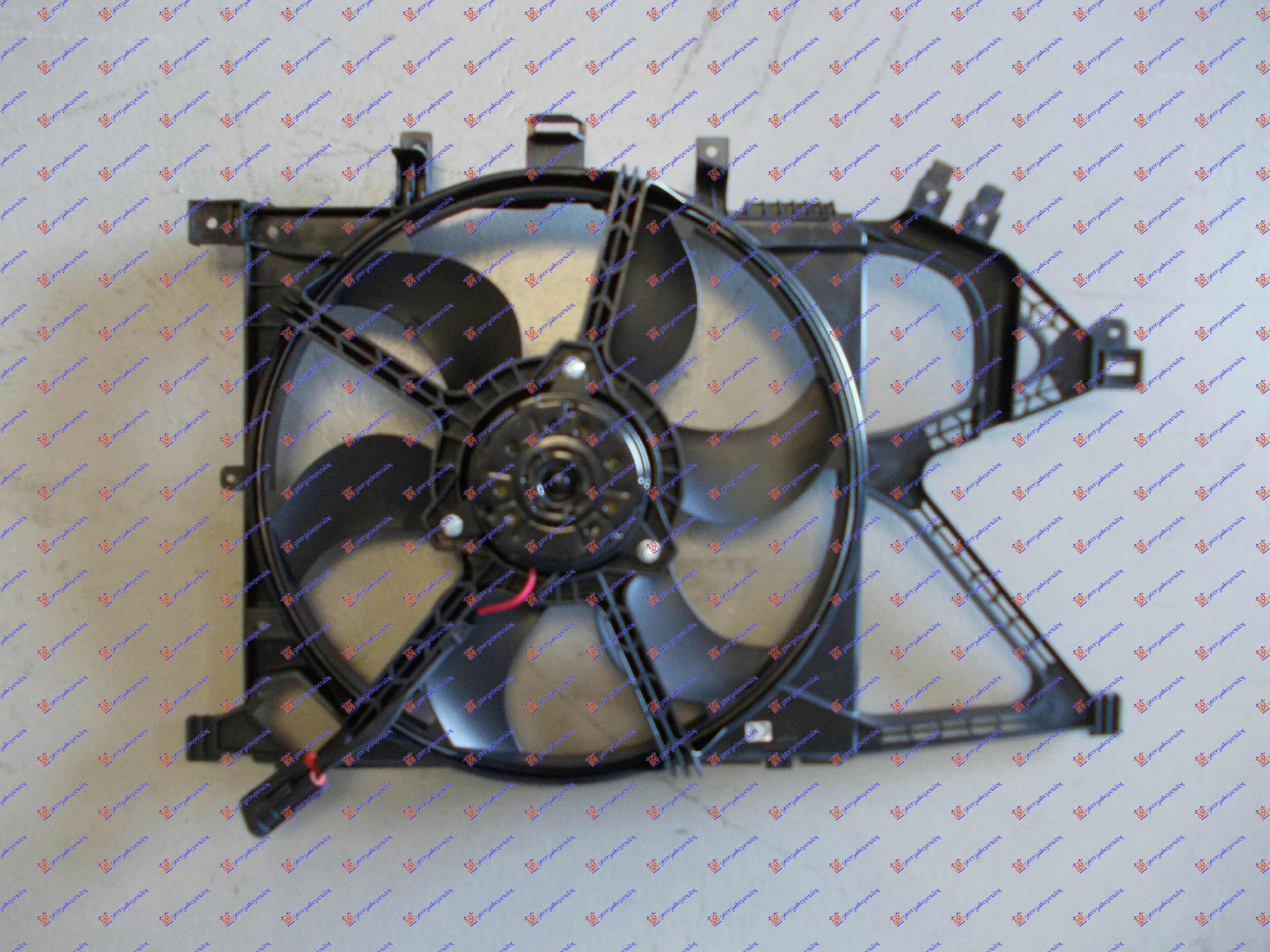 VENTILATOR KOMPLET (390mm) (2 PIN)