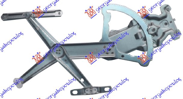 PODIZAC PREDNJEG PROZORA ELEKTRICNI 5 VRATA (BEZ MOTORA) - LEVO