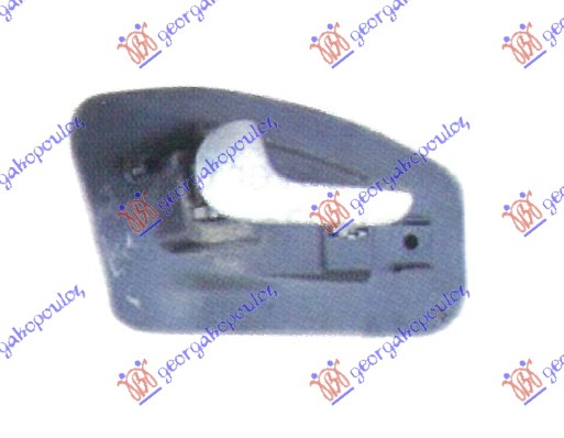 KVAKA ZADNJIH VRATA UNUTRASNJA SREBRNA - LEVO