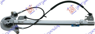 PODIZAC ZADNJEG PROZORA ELEKTRICNI (BEZ MOTORA) (A KVALITET) - DESNO