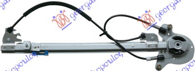 PODIZAC ZADNJEG PROZORA ELEKTRICNI (BEZ MOTORA) (A KVALITET) - LEVO