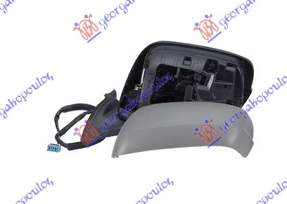 RETROVIZOR ELEKTRICNI PM (ELEKTRO-SKLOPIV) (KONVEKSNO STAKLO) - LEVO