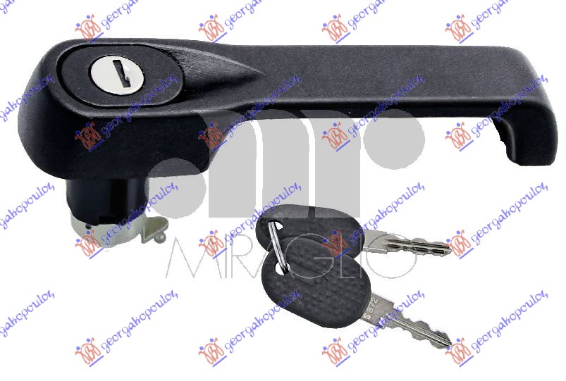 KVAKA PREDNJIH VRATA SPOLJASNJA KOMPLET - DESNO