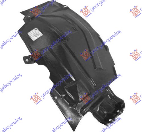 POTKRILO (PREDNJI DEO) PLASTICNO -2006 - LEVO