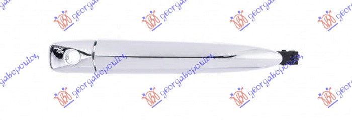 KVAKA PREDNJIH VRATA UNUTRASNJA HROM 09- - LEVO