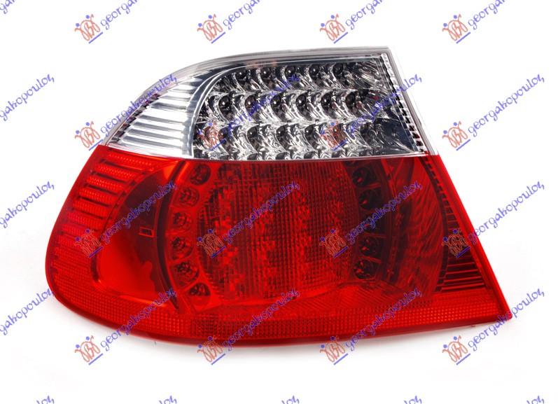 STOP LAMPA SPOLJASNJA (BELI MIGAVAC) (COUPE) (DEPO) - LEVO