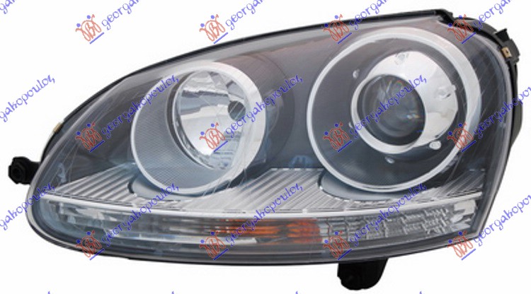 FAR XENON CRNI GTI (TYC) - LEVO