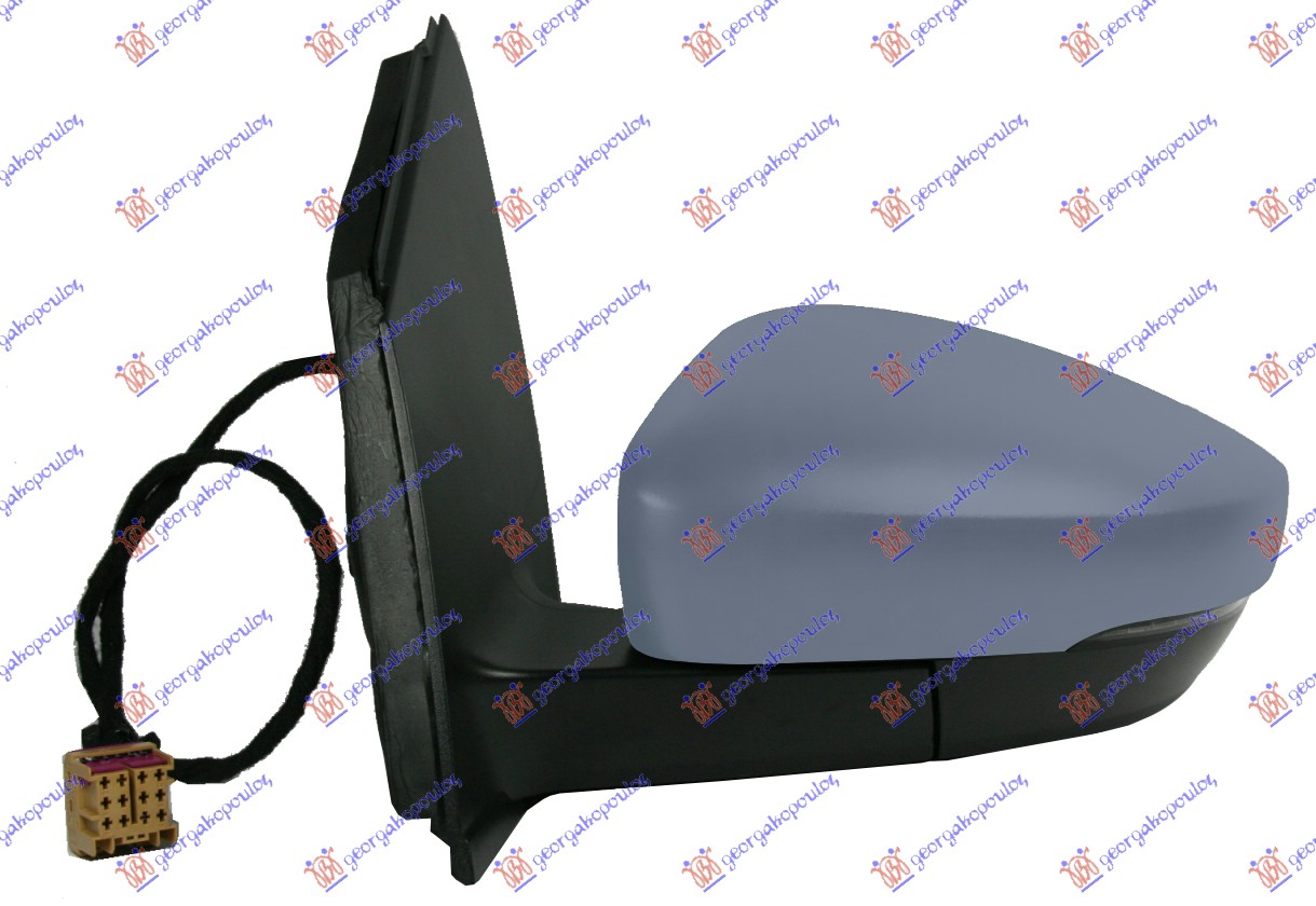 RETROVIZOR ELEKTRICNI SA GREJACEM PM (MIGAVAC) (CETVRTASTI KONEKTOR) (A KVALITET - LEVO